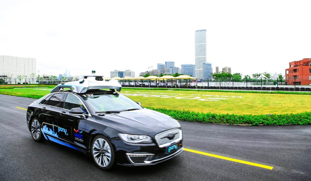 An autonomous car refitted by Pony.ai. The firm is one of two Chinese start-ups to be issued a US robotaxi permit. Photo: Handout