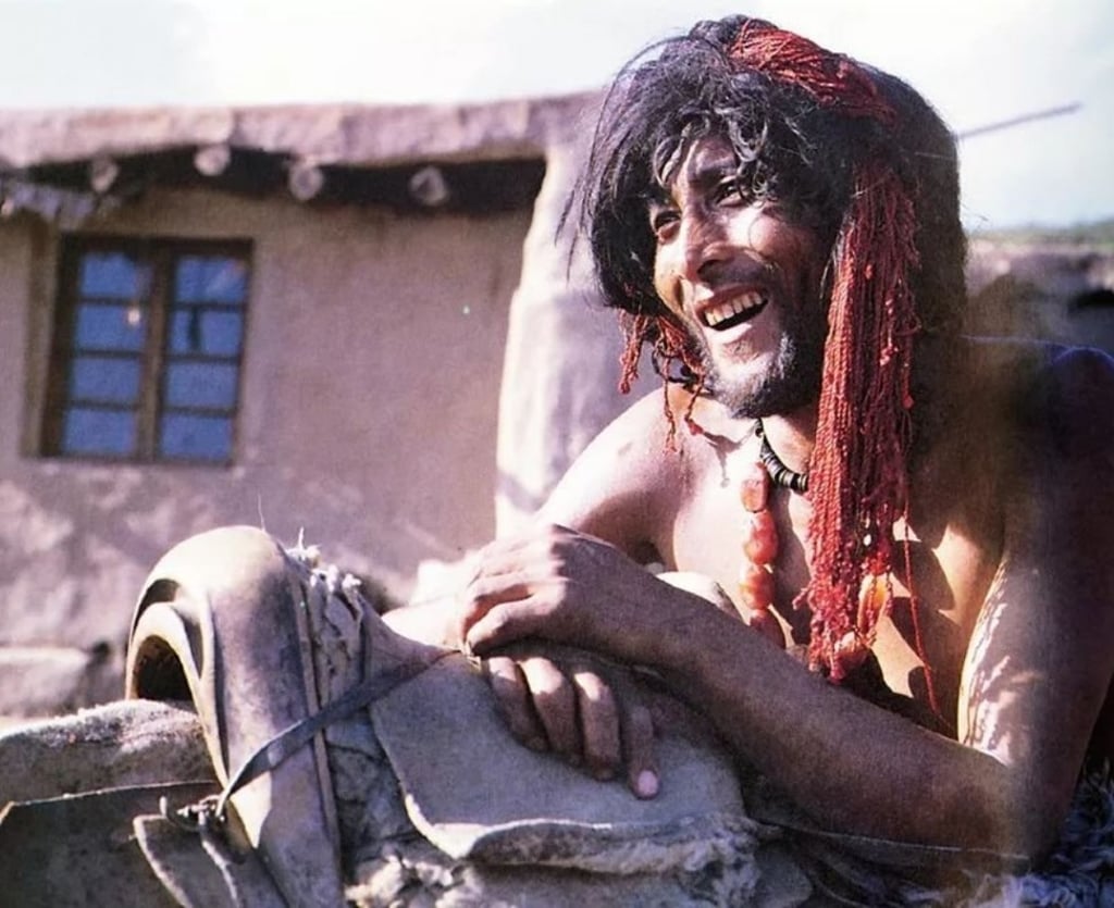 A scene from The Horse Thief (1986), directed by Tian Zhuangzhuang.