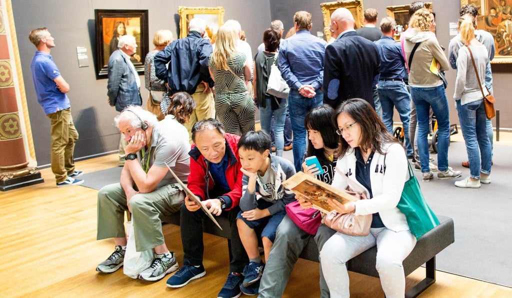 Tourists inside the Rijksmuseum in Amsterdam. Photo: Alamy Tourists inside the Rijksmuseum in Amsterdam. Photo: Alamy
