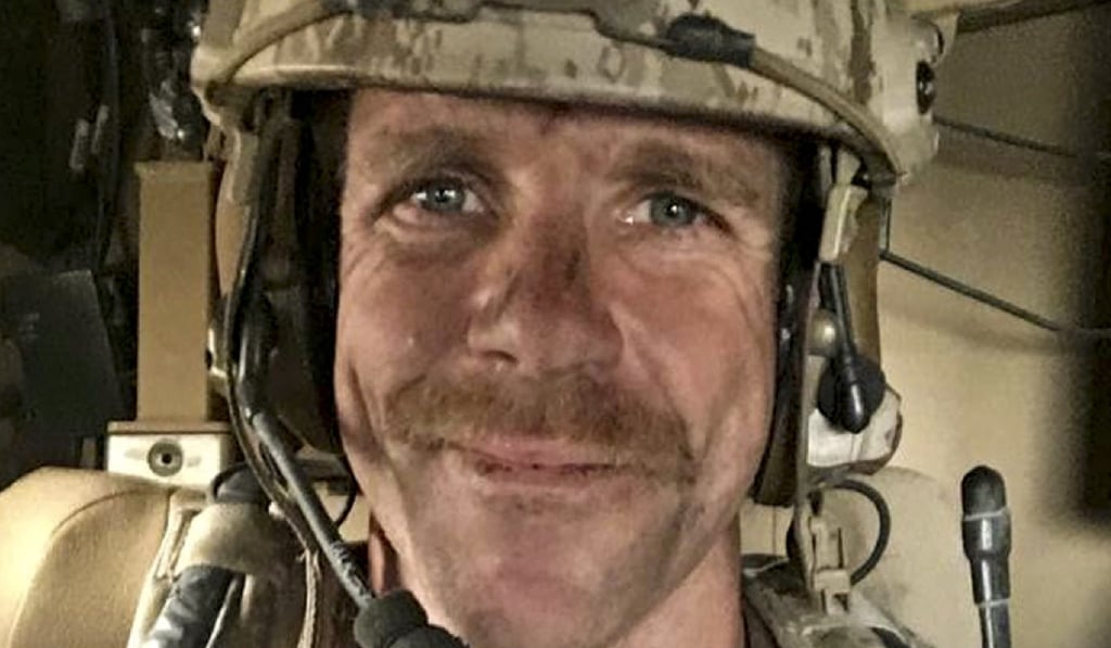 This undated selfie provided by Andrea Gallagher shows her husband Edward Gallagher. Photo: Andrea Gallagher via AP