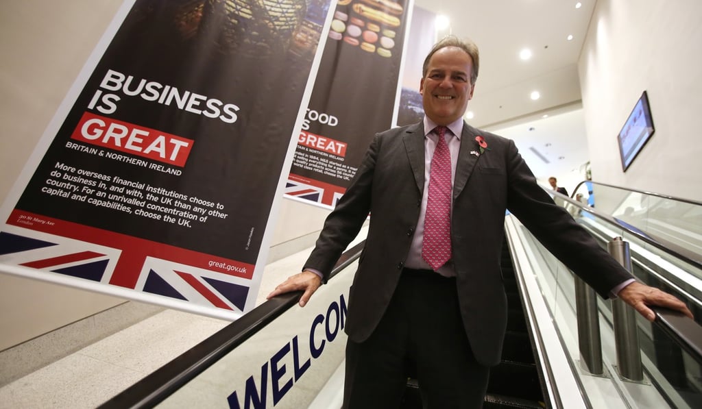 Mark Field at the British Consulate General in Hong Kong in November 2018. Photo: SCMP