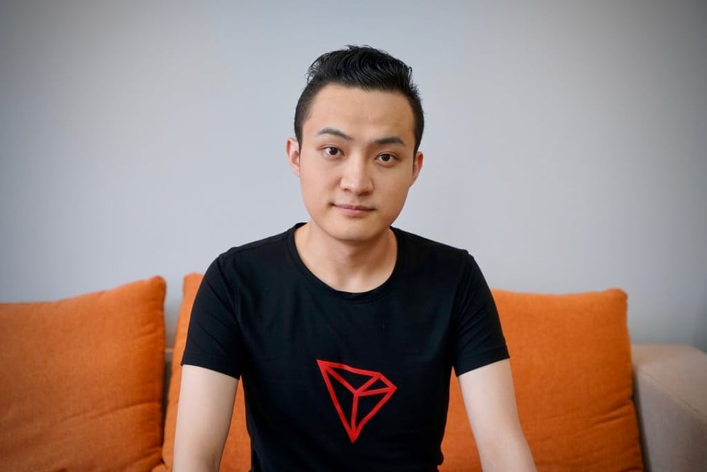 Tron Foundation founder Justin Sun. Photo: SCMP