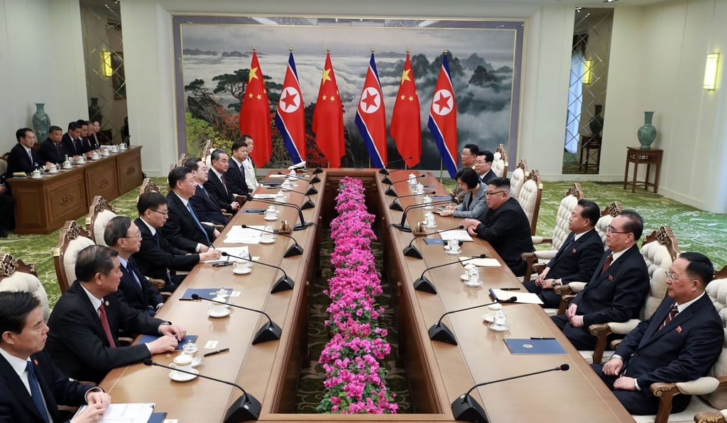 Xi Jinping and Kim Jong-un reached consensus on important issues, according to North Korean state media. Photo: KCNA/DPA Xi Jinping and Kim Jong-un reached consensus on important issues, according to North Korean state media. Photo: KCNA/DPA