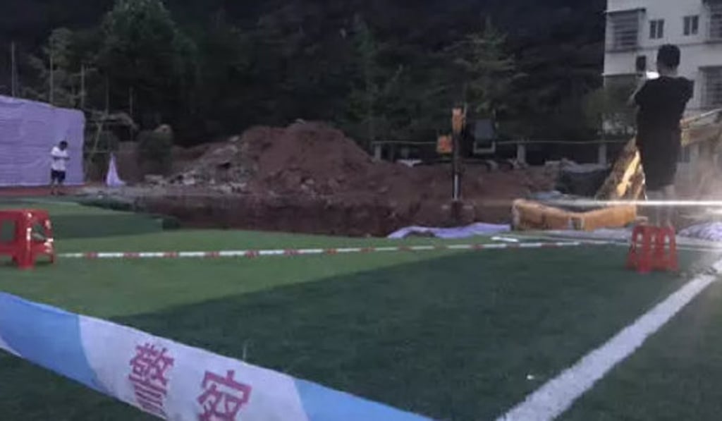 The school project supervisor went missing in 2003. Photo: Weibo The school project supervisor went missing in 2003. Photo: Weibo