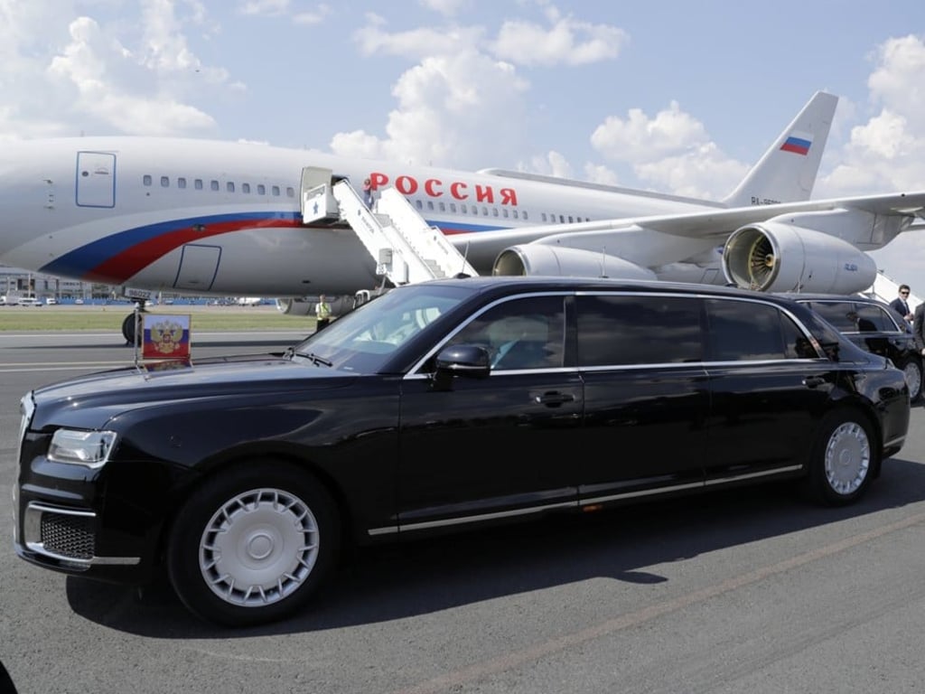 Vladimir Putin’s Aurus Senat. Photo: Sputnik