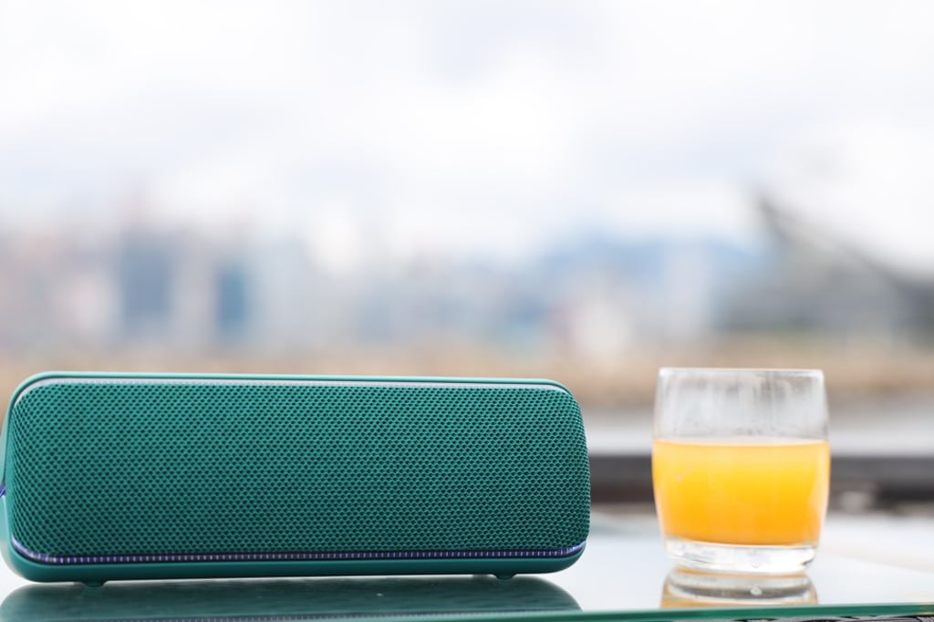 We review the new Sony Extra Bass SRS-XB22 speaker – cowbell and