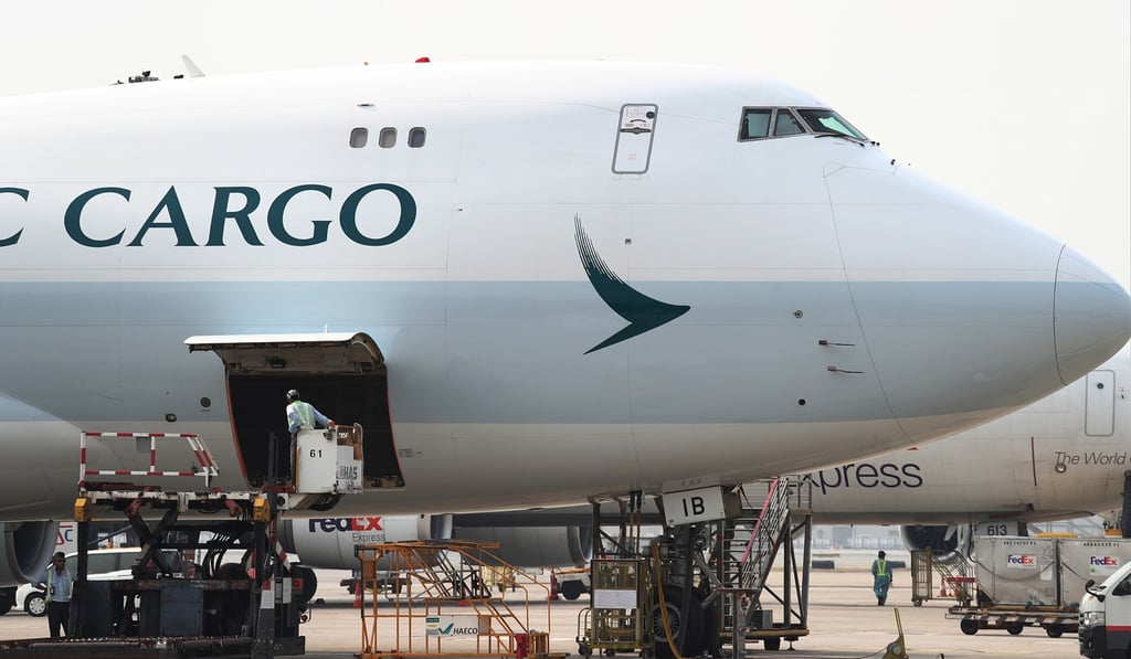 Cathay Pacific’s cargo business is facing a challenging time amid the ongoing US-China trade war. Photo: Nora Tam