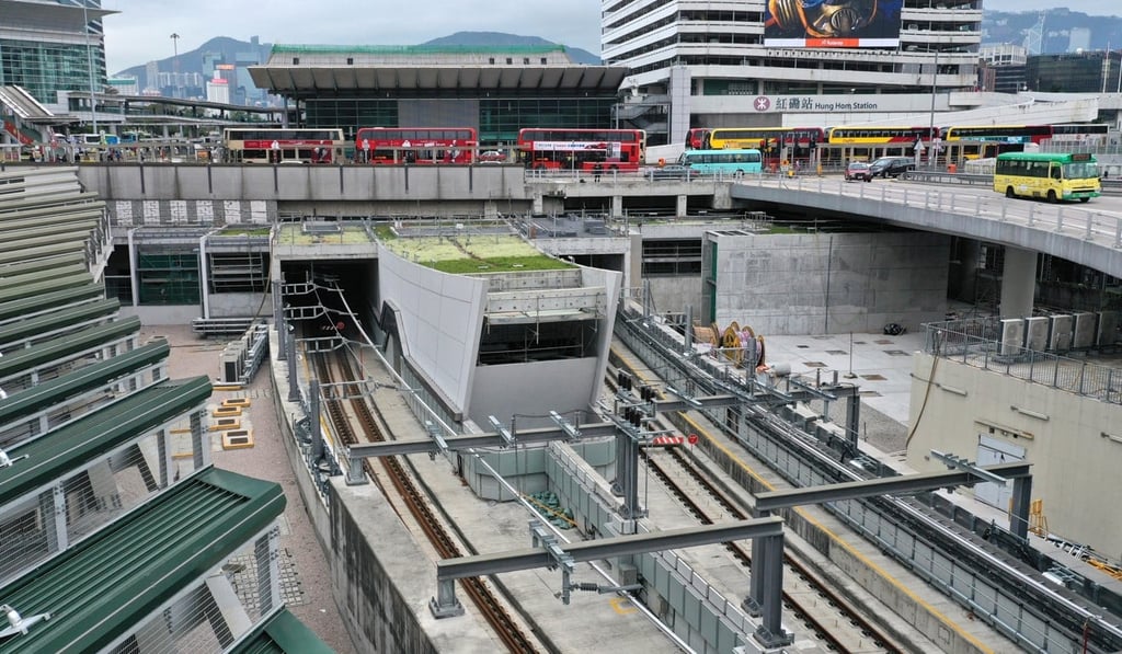 The problem-plagued Hung Hom MTR station on the Sha Tin-Central link. Photo: Winson Wong