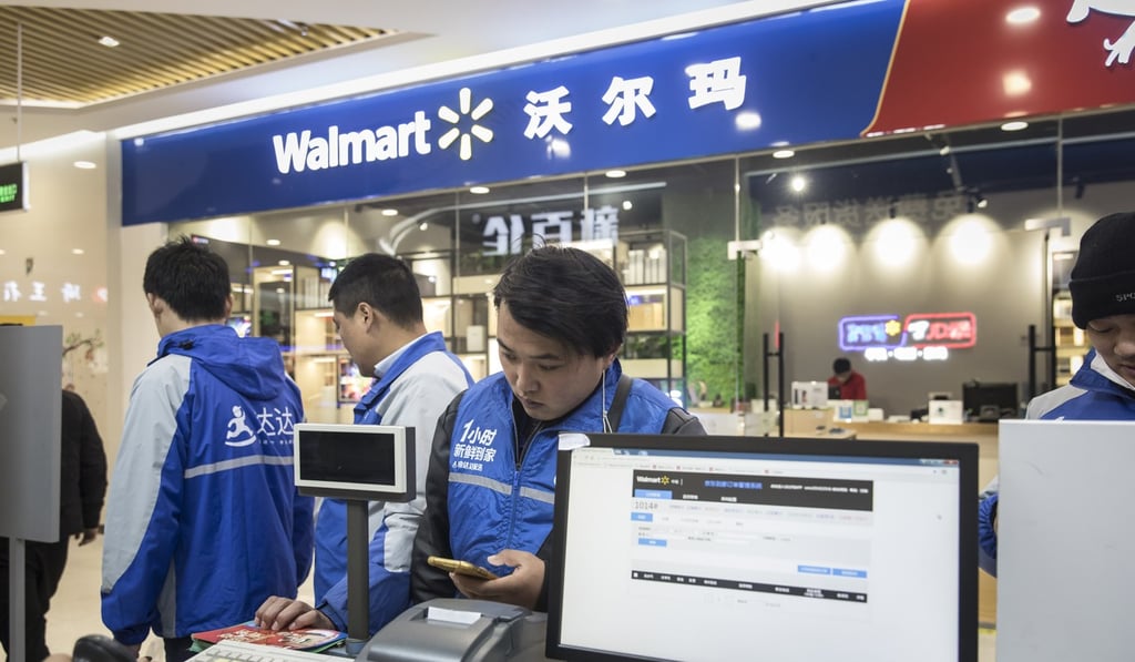 Wal-Mart had a 5.1 per cent market share in China at the end of the March-ended quarter, compared to a 5.4 per cent share a year earlier. Photo: Bloomberg