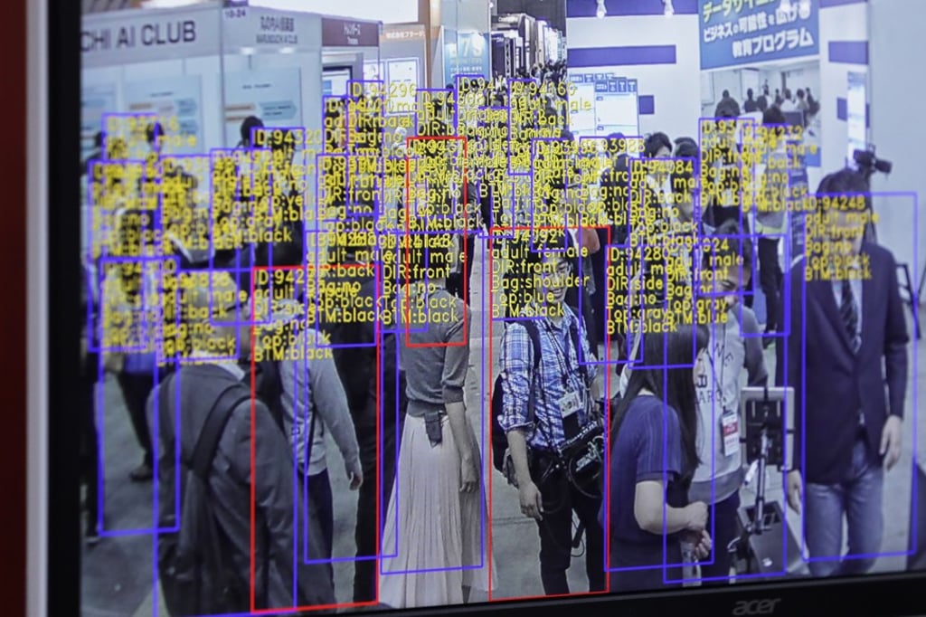 SenseTime is a major supplier of automatic facial recognition systems to railway stations and airports in China. Photo: Bloomberg