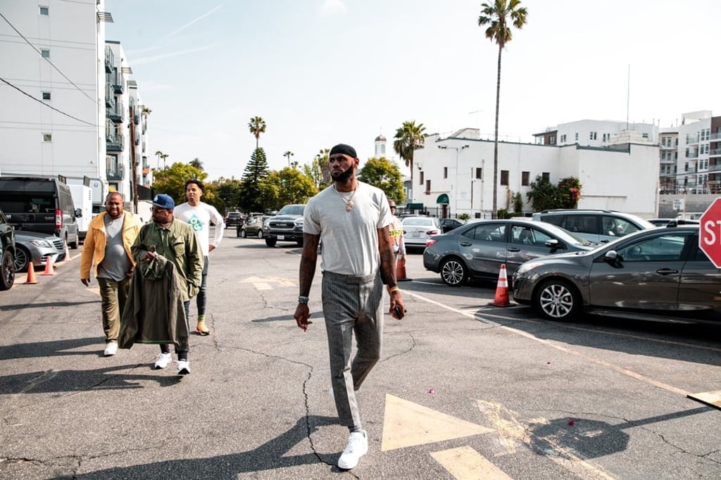 Legendary basketball player LeBron James Legendary basketball player LeBron James