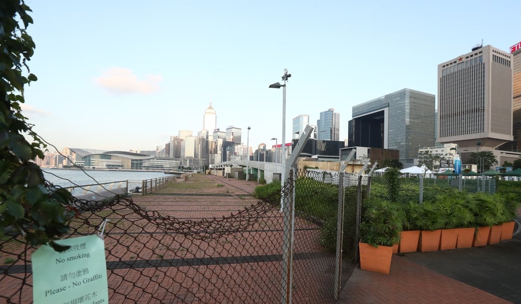 A 150-metre-long stretch of Central waterfront would be handed over to the People’s Liberation Army under a government plan. Photo: Nora Tam