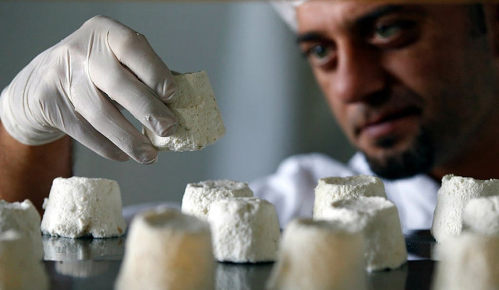 Pule cheese is white, crumbly like feta and similar to Manchego, only richer. Photo: Handout Pule cheese is white, crumbly like feta and similar to Manchego, only richer. Photo: Handout