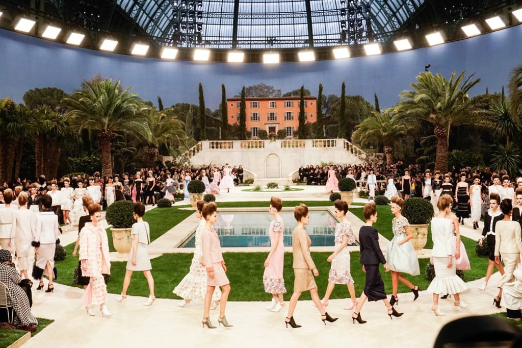 A shot of Chanel’s spring-summer 2019 haute couture show by Kim Weston Arnold. Photo: Kim Weston Arnold