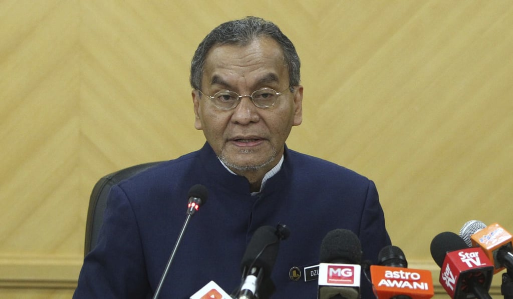 Malaysian Health Minister Dzulkefly Ahmad speaks during a press conference in Putrajaya, announcing plans to remove criminal penalties for the possession and use of drugs in small quantities. Photo: AP