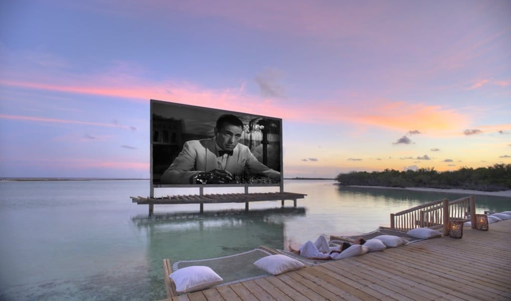 Cinema Paradiso, the Maldives’ first outdoor, overwater cinema, will be the first to publicly screen Elliott Hasler's new films. Cinema Paradiso, the Maldives’ first outdoor, overwater cinema, will be the first to publicly screen Elliott Hasler's new films.
