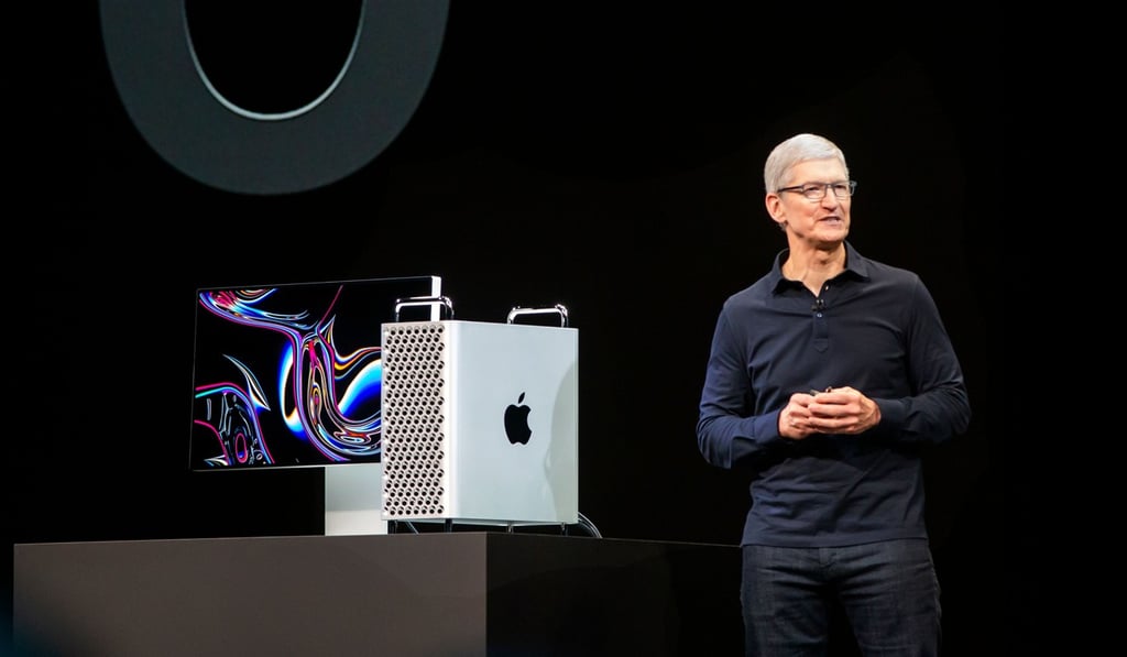 The Mac Pro was the only Apple computer assembled in the US. Photo: AFP