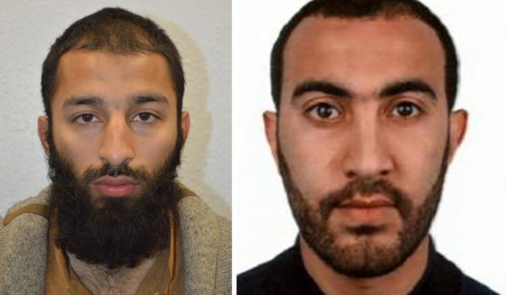 Khuram Shazad Butt and Rachid Redouane, who were shot dead by police following terrorist attack in London. Photo: EPA-EFE Khuram Shazad Butt and Rachid Redouane, who were shot dead by police following terrorist attack in London. Photo: EPA-EFE