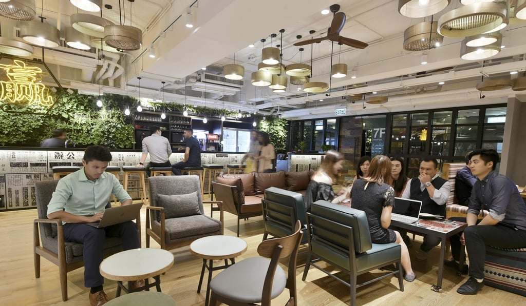 Naked Hub’s Bonham Strand co-working space in Sheung Wan, Hong Kong. Photo: Handout