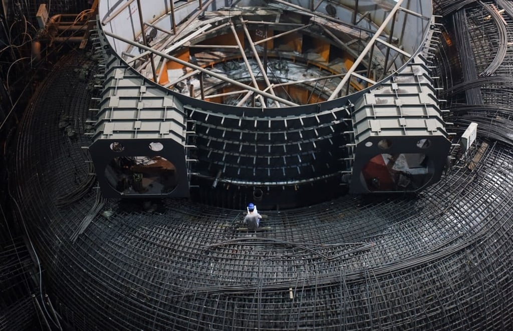 The government has worked hard to curb hidden liabilities, including off-budget sheet borrowing and financial guarantees, amid its deleveraging campaign to reduce excess debt and risky lending over the last two years. Photo: Xinhua