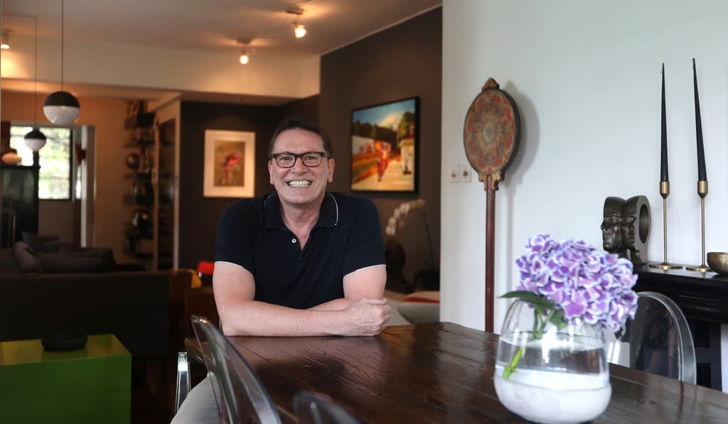 Andrew McGrath is feeling more upbeat and positive about himself since losing weight. Photo: Xiaomei Chen