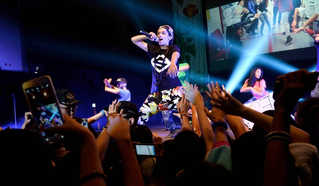 Canadian YouTuber Superwoman (aka Lilly Singh) performs in Hong Kong. Photo: philipchau@apeconcept.com