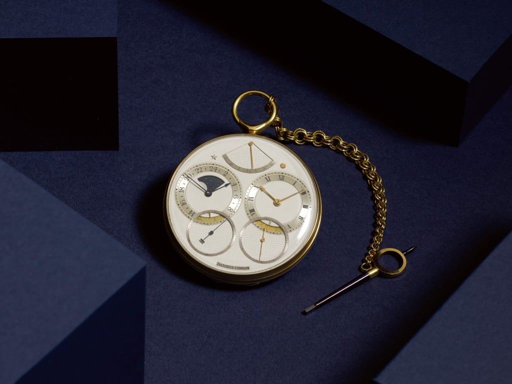 George Daniels Space Traveller 1 pocket watch inspired by the Apollo 11 moon landing fetches a record US 4.6 million at auction South China Morning Post