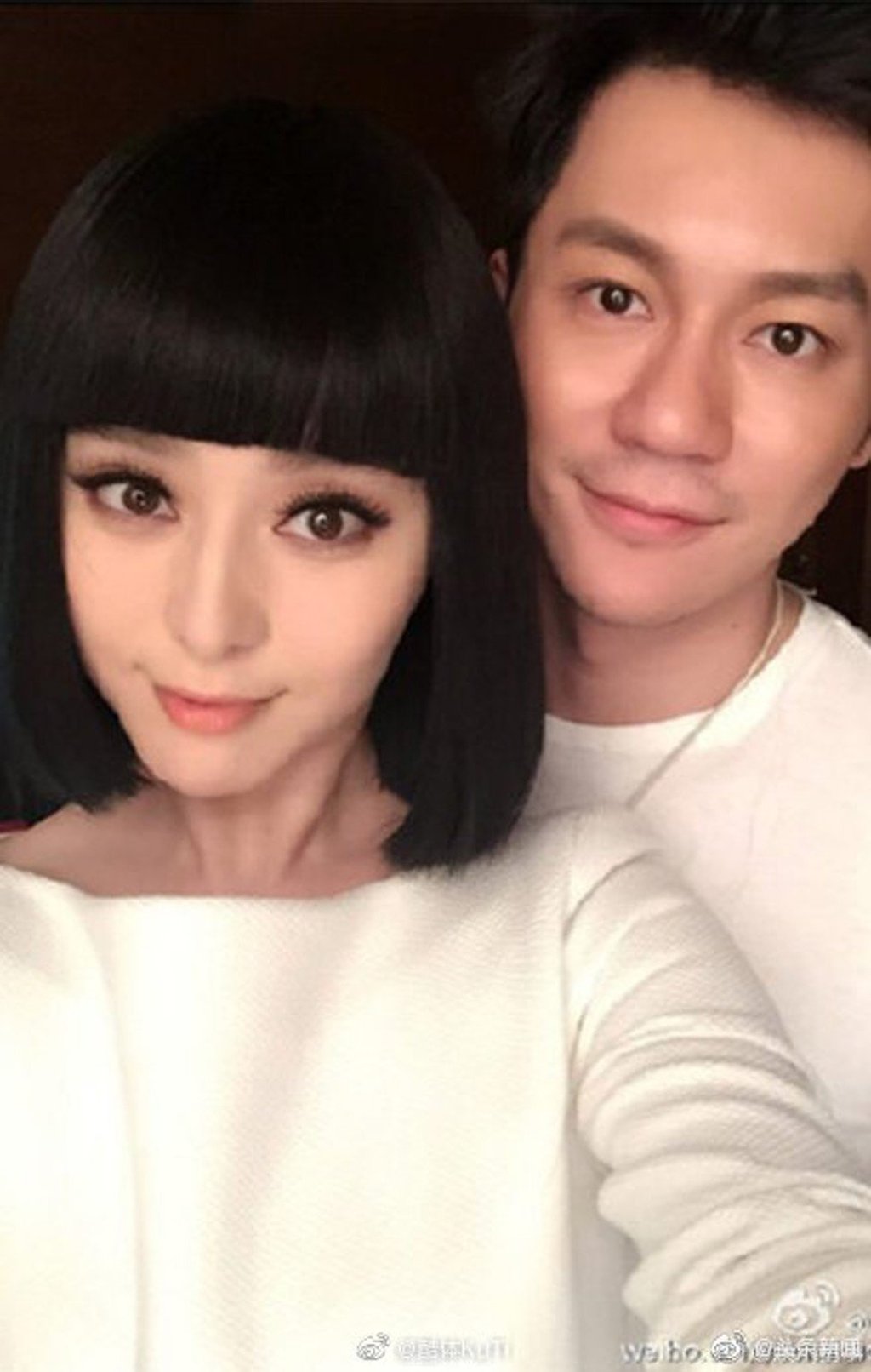 Fan Bingbing announced the break-up with her 40-year old boyfriend Li Chen on her official Weibo page. Photo: Weibo