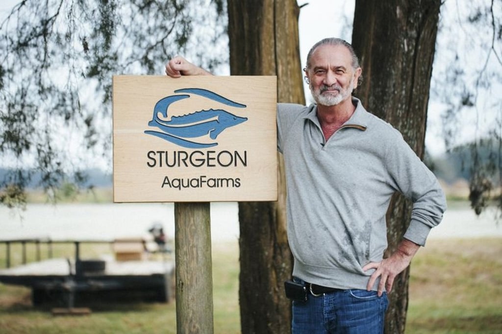 Mark Zaslavsky. Photo: Sturgeon Aquafarms/Marky’s Mark Zaslavsky. Photo: Sturgeon Aquafarms/Marky’s