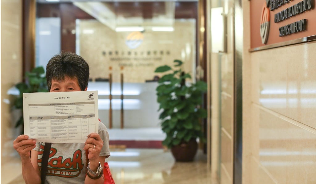 Lau Chung has seven MPF accounts including her current one. Photo: Xiaomei Chen