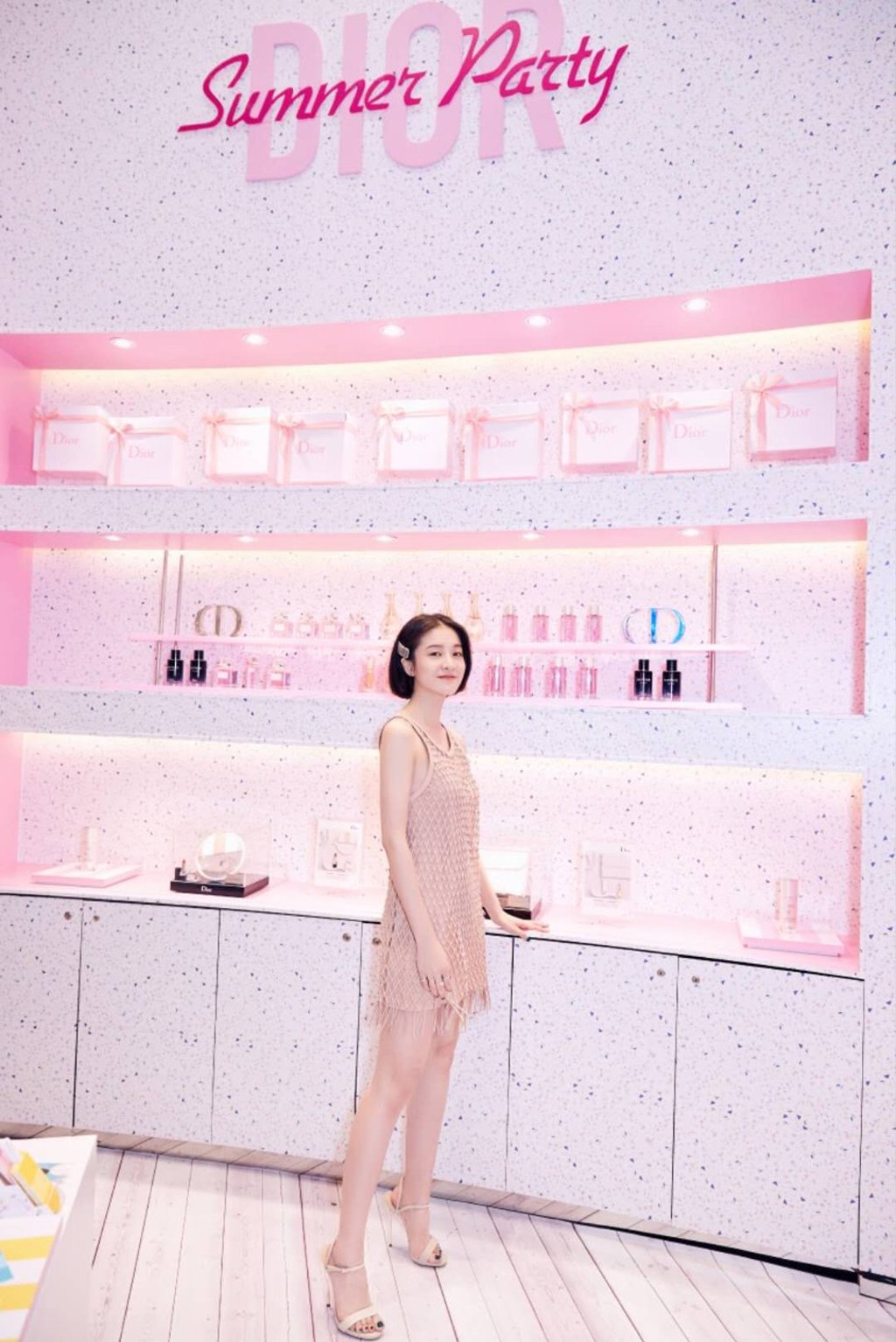 Sophie Zhang at the perfume bar