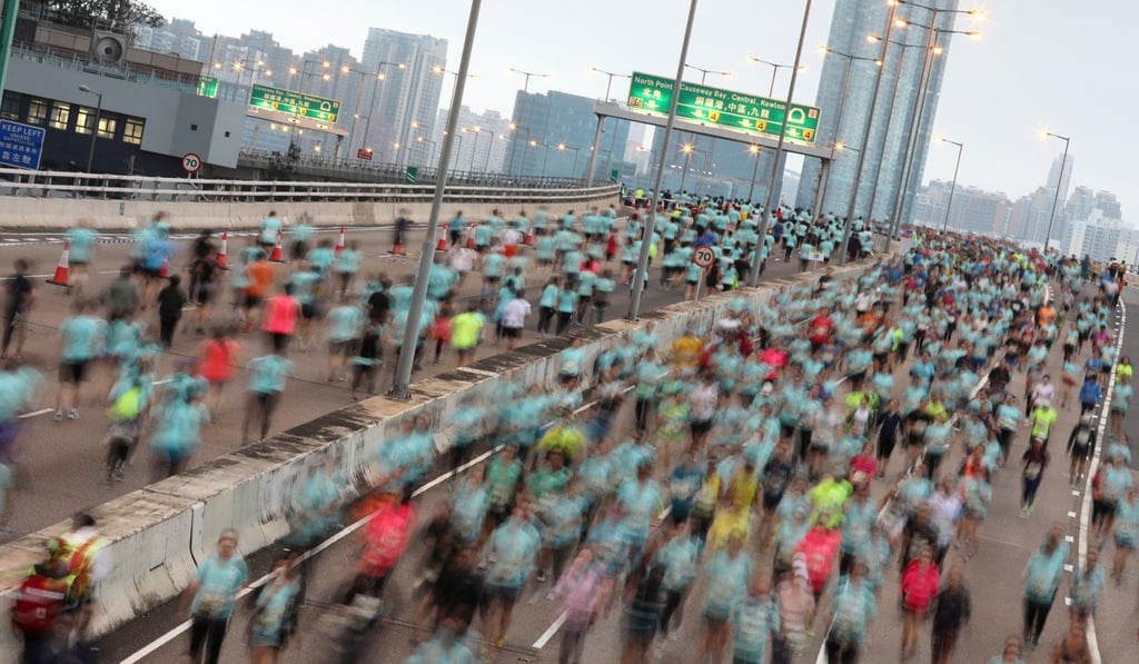 The Standard Chartered Hong Kong Marathon draws more than 65,000 runners each year. Photo: Felix Wong