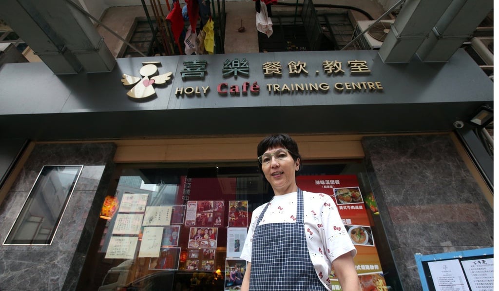 Maria Sung opened Holy Cafe to give her autistic daughter a place to work. Photo: David Wong