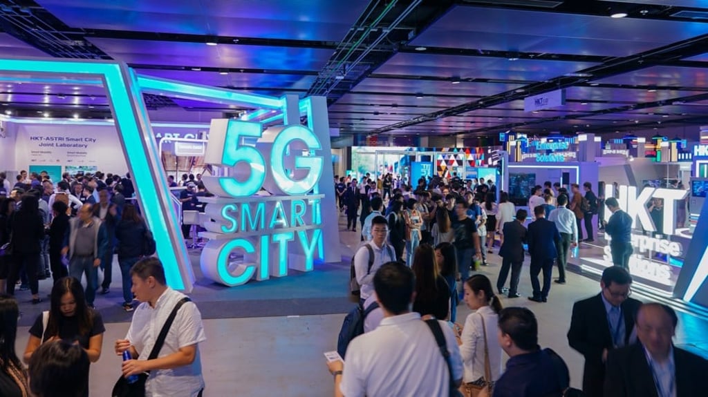 HKT 5G Tech Carnival, held at the Kai Tak Cruise Terminal in mid-June, offered the public a glimpse into the future of smart city life. HKT 5G Tech Carnival, held at the Kai Tak Cruise Terminal in mid-June, offered the public a glimpse into the future of smart city life.