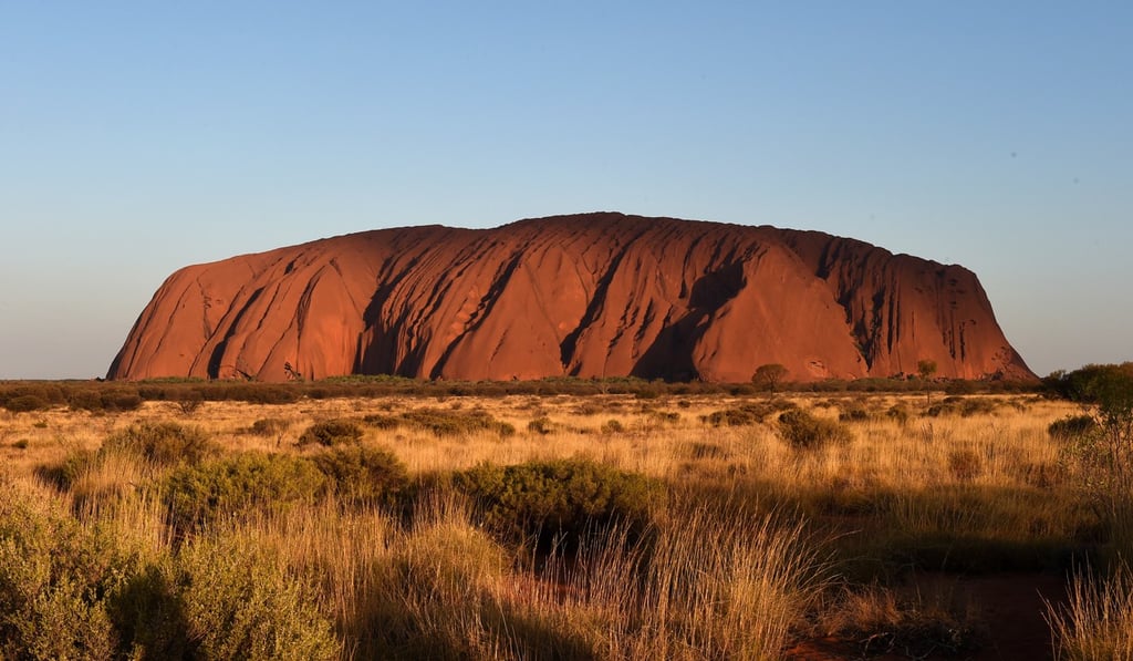 Uluru in the afternoon light in October 2015. Photo: EPA-EFE