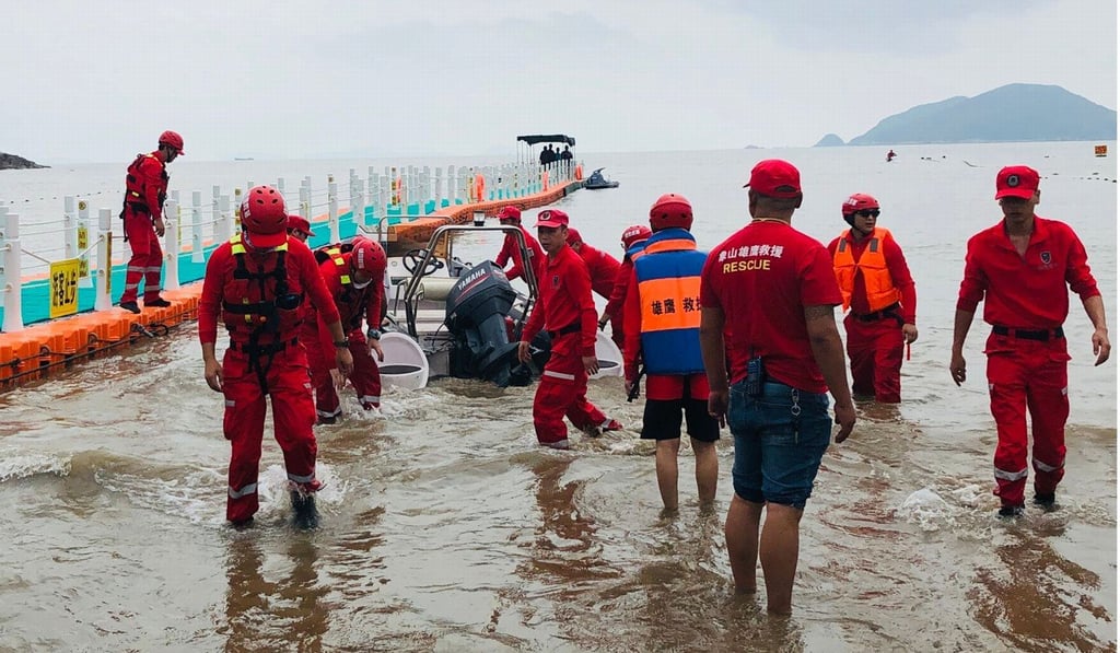 A search had been under way for missing nine-year-old Zhang Zixin since Monday. Photo: Sohu