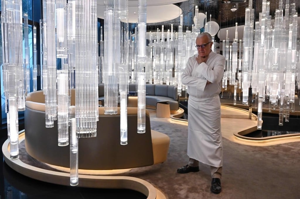 Alain Ducasse at his restaurant Alain Ducasse at the Morpheus hotel in Macau. Photo: AFP Alain Ducasse at his restaurant Alain Ducasse at the Morpheus hotel in Macau. Photo: AFP