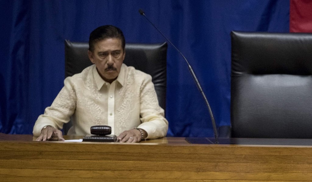 Philippine Senate President Vicente Sotto III. Photo: AFP