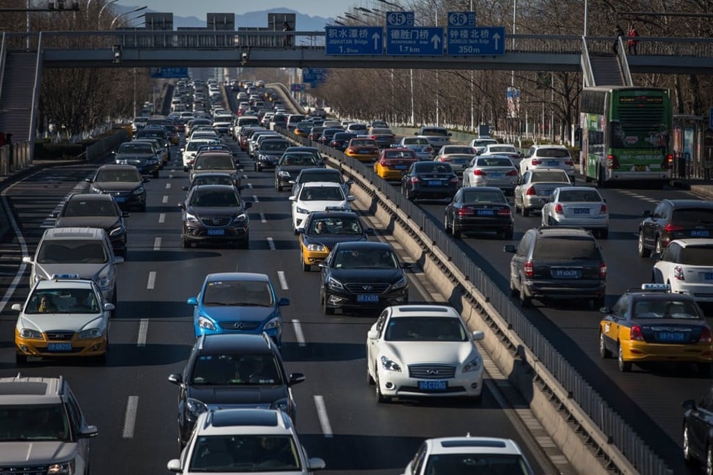 A total of 18 provinces and regions – which together account for most of China’s car sales – required vehicles to meet the new emission standards by July 1. Photo: EPA