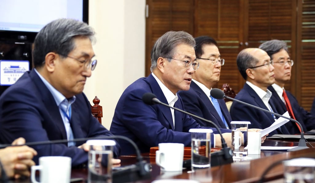 South Korean President Moon Jae-in. Photo: EPA