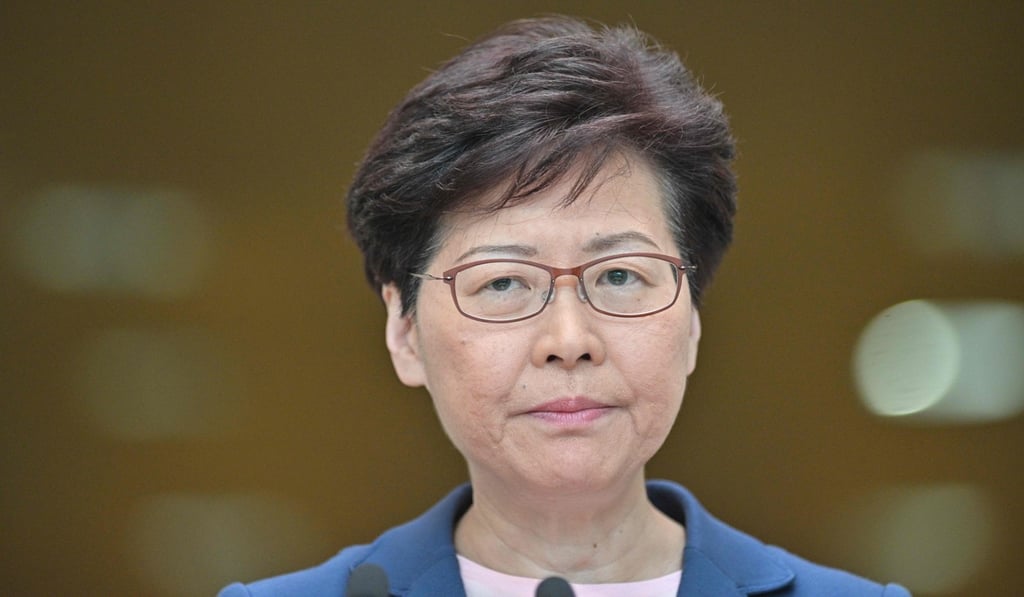 Hong Kong Chief Executive Carrie Lam. Photo: AFP