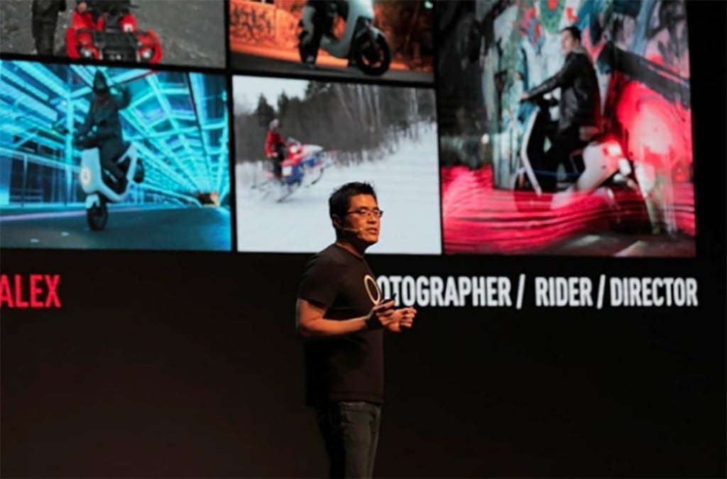 Li Yan, chief executive of Chinese electric scooter maker Niu Technologies. Photo: Handout