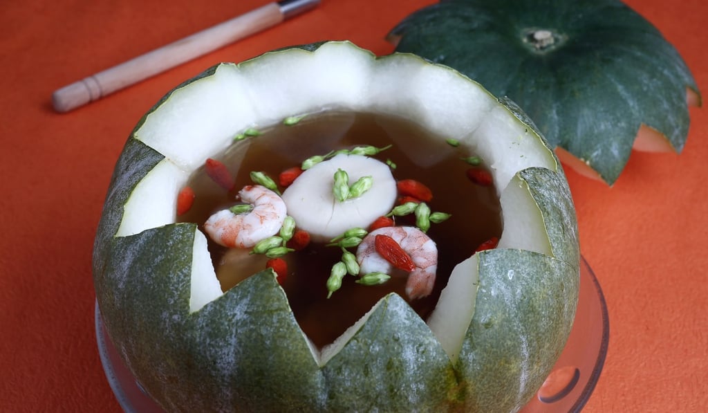 Hot winter melon soup is a cooling food, according to Chinese tradition. Photo: Jonathan Wong
