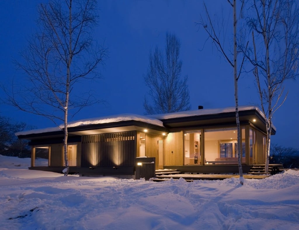 A house in the ski resort of Niseko in Japan, created by LI&Co.. A house in the ski resort of Niseko in Japan, created by LI&Co..