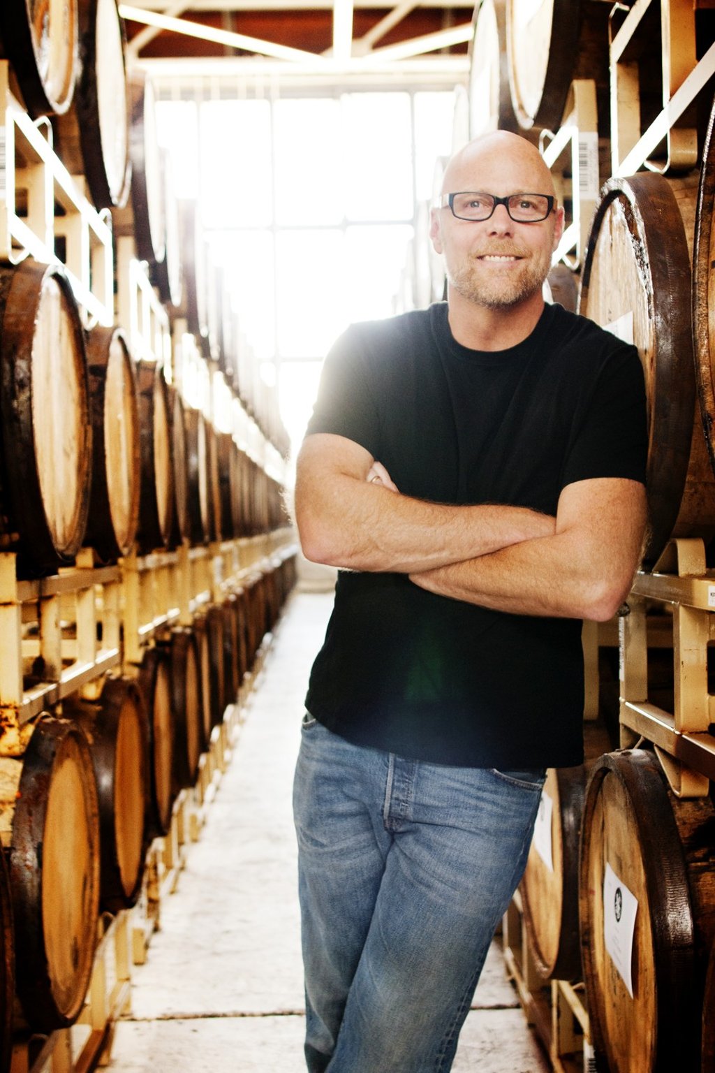 Lance Winters of St. George Spirits in California, United States.