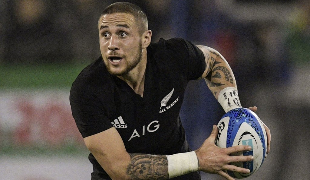 New Zealand's All Blacks scrumhalf TJ Perenara is just one of countless rugby players who is adorned with multiple tattoos. Photo: AFP