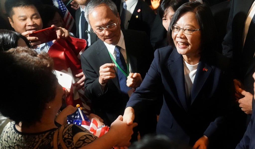 “Taiwan is not and will never be intimidated,” President Tsai Ing-wen said last week in New York. Photo: Reuters