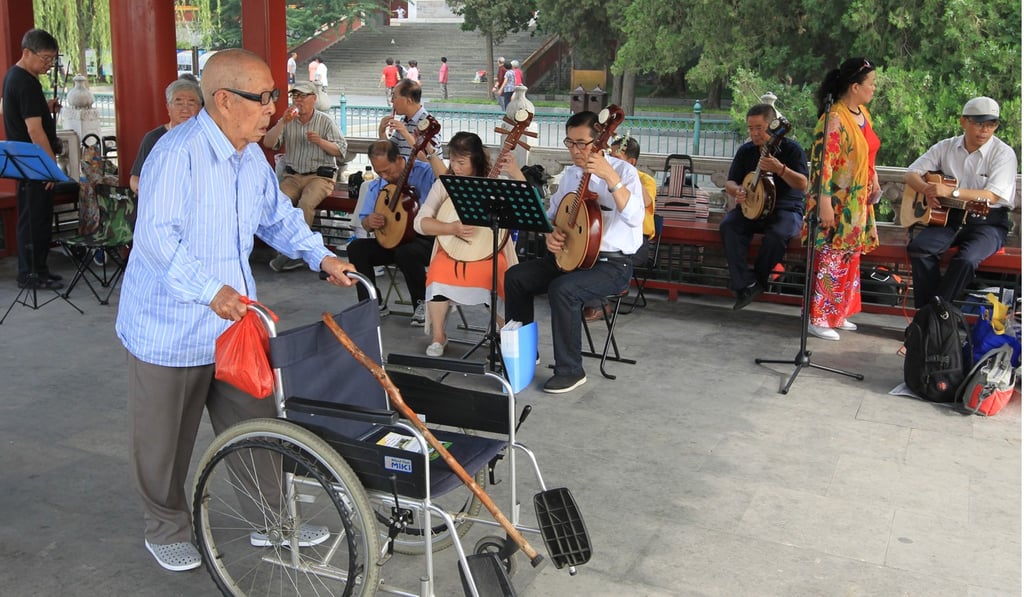 An official report said China’s pension pot could be insolvent by 2035. Photo: Simon Song