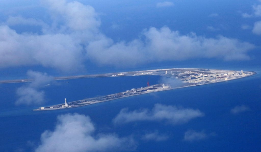 China’s acts in the South China Sea threaten regional peace and security, according to the US. Photo: EPA-EFE