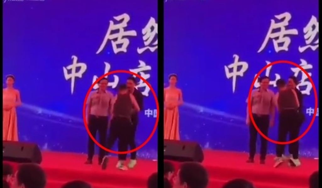 Yam was attending the opening of a new store when he was attacked. Photo: 163.com